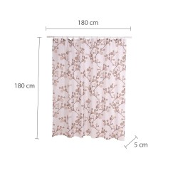 Cortina para Box Poliéster 1,80 x 1,80 cm B*E