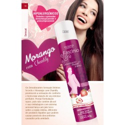 Desodorante Sensual Íntimo Fascínio Morango com Chantilly - Facinatus