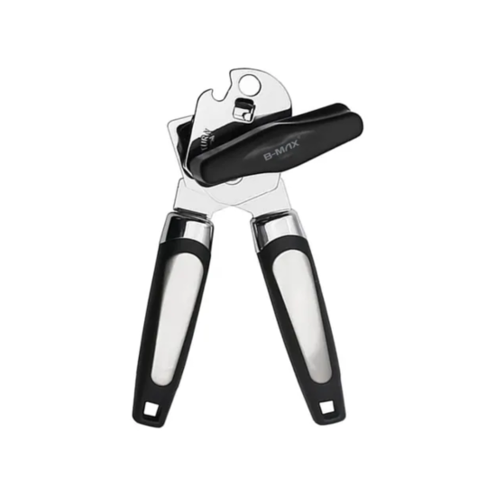 Abridor De Latas Manual 3 Em 1 Latas, Garrafas E Alavanca Para Tampas - Aço Inoxidável