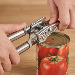 Abridor De Latas Manual 3 Em 1 Latas, Garrafas E Alavanca Para Tampas - Aço Inoxidável