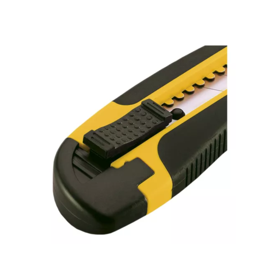 Estilete Profissional Emborrachado Com Refil De Lâminas