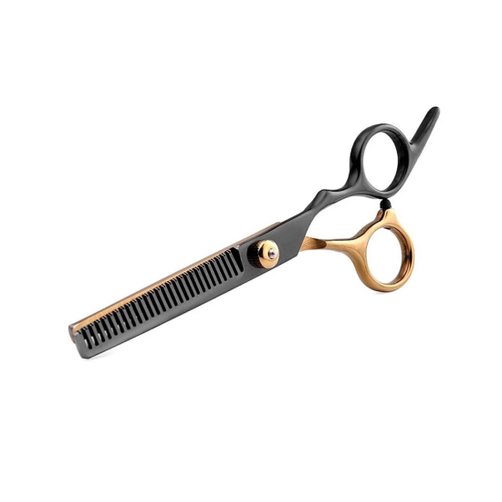 Kit De Tesouras Profissional Para Cabeleireiro Barbeiro - 9 Peças