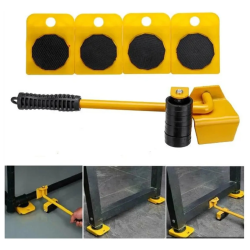 Levantador Movedor De Móveis Pesados Com Alavanca E Rodinhas