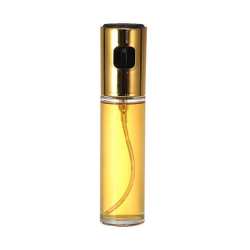 Spray Borrifador Pulverizador De Tempero Azeite, Óleo e Vinagre - Dourado