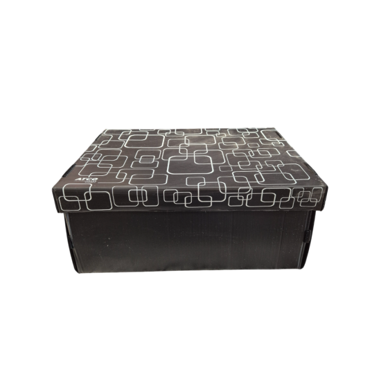 Caixa Box Desmontável Organizadora M - Preta