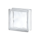 Bloco de Vidro Transparente - Modelo Wave - 04 unidades 