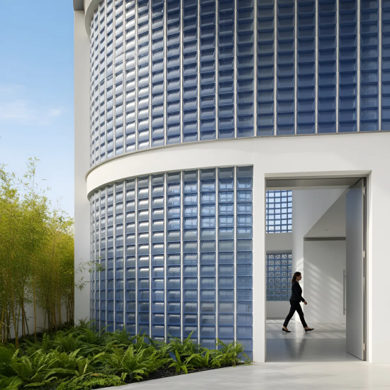 Elemento Vazado de Vidro - Capela