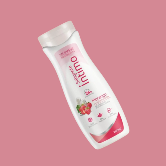Sabonete Íntimo Morango Com Champanhe - Facinatus Cosméticos