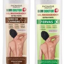 Kit Facinatus - Sebo De Carneiro + 7 Ervas Gel Para Dor Bom Doutor