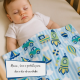 Manta Para Bebê Em Microfibra Love Baby 70 x 100cm Super Fofinha e Toque Macio - Carros