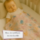 Manta Para Bebê Em Microfibra Love Baby 70 x 100cm Super Fofinha e Toque Macio - Pássaros