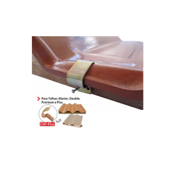 Grampo Fixador De Telhas Master/ Double CRP Plus- 50 Peças