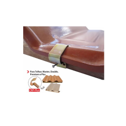 Grampo Fixador De Telhas Master/ Double CRP Plus- 50 Peças
