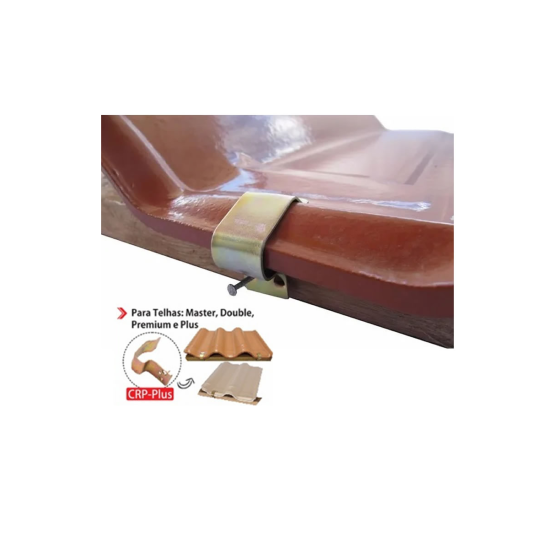 Grampo Fixador De Telhas Master/ Double CRP Plus- 50 Peças
