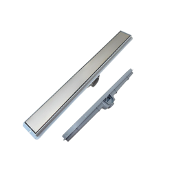Ralo Linear Oculto Seca Piso Com Grelha Em Inox 5 X 100cm