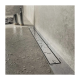 Ralo Linear Oculto Seca Piso Com Grelha Em Inox 5 X 50cm