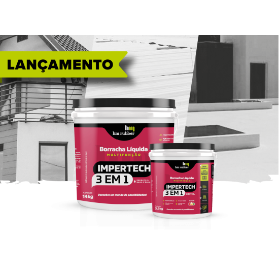 Tinta Impermeabilizante 3 Em 1 Borracha Líquida – 14kg