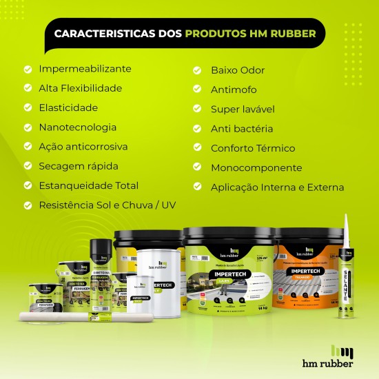 Tinta Impermeabilizante 3 Em 1 Borracha Líquida – 14kg
