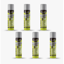 Borracha Líquida Spray Alumínio Direto na Ferrugem - kit Com 6 Unidades