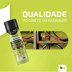 Borracha Líquida Spray Preto – Direto na Ferrugem