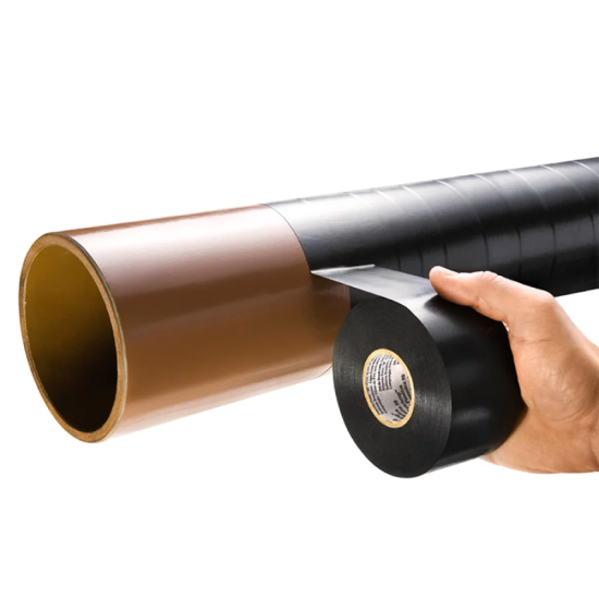 Fita Adesiva Anticorrosiva Preta Para Proteção De Tubulação - 90cm X 10m