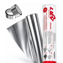 Manta Térmica Foil Subcobertura Dupla Face TNT 100 m² + 2 Fitas