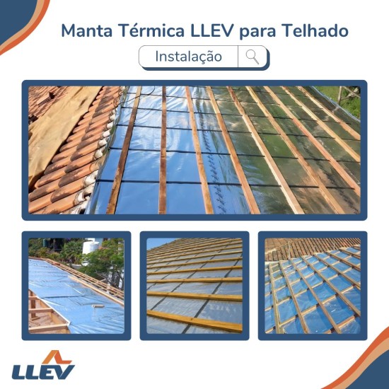 Manta Térmica Foil Subcobertura Dupla Face TNT 100m²