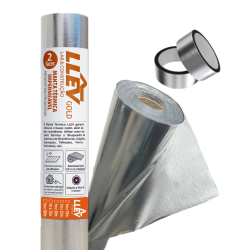 Manta Térmica Foil Subcobertura Dupla Face TNT 75 m² + 2 Fitas