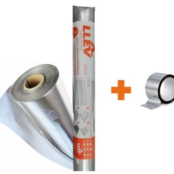 Manta Térmica Subcobertura Dupla Face TNT 10 m² + 1 Fita 