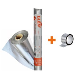Manta Térmica Subcobertura Dupla Face TNT 25 m² + 1 Fita