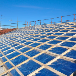 Manta Térmica Dupla Face Premium Bopp 100 m² + 2 Fitas
