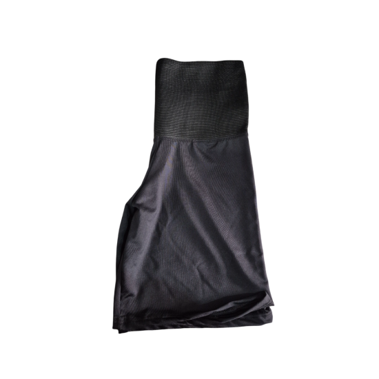 Short Calcinha Modeladora Cintura Alta Sem Costura Tam. M - Preta
