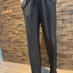 Calça Feminina Pantalona Duna Wide Leg - Preto - Tam. G Calça Feminina Pantalona Duna Wide Leg - Preto - Tam. G