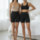 Kit 2 Short Calcinha Modeladora Cintura Alta Sem Costura Tam. G - Preta