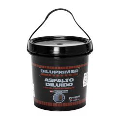 Primer Asfáltico a Base de Água - 18L Para Manta Telhado Laje