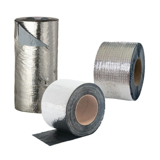 Fita Asfáltica Aluminizada Auto Adesiva - 20 cm x 10 m