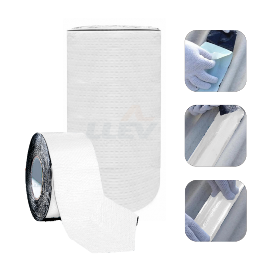 Fita Asfáltica Branca Auto Adesiva - 05 cm x 10 m
