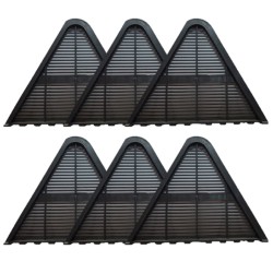 Grade de Ventilação Canalete 44 - Kit C/ 6 peças