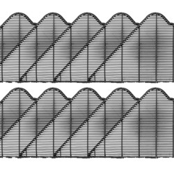 Grade de Ventilação Canalete 90 - Kit C/ 10 peças