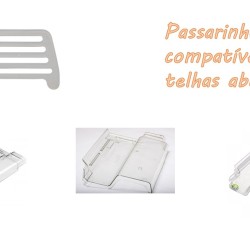 Passarinheira Romana Individual 10 m Lineares – Transparente