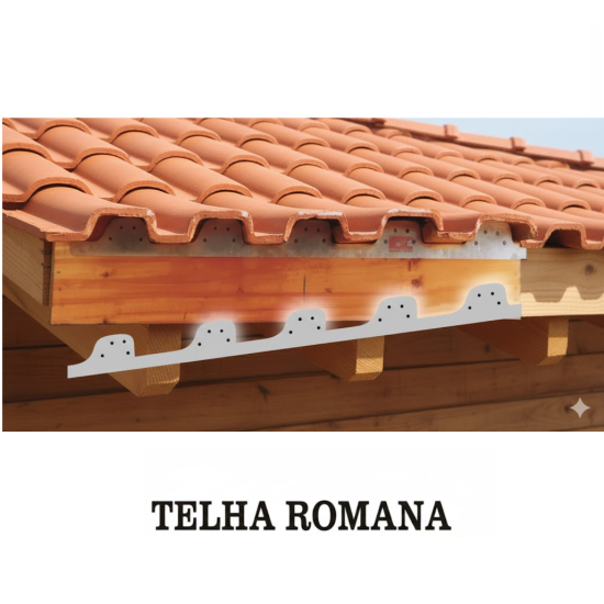 Placa Anti Maritacas Régua Romana