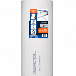 Protetor Para Pisos com Plástico Bolha 25m² Reutilizável - ATCO PROTEGE PRO