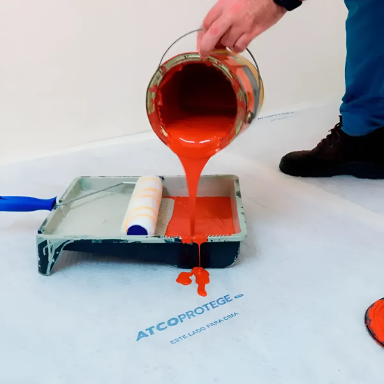 Protetor Para Pisos com Plástico Bolha 25m² Reutilizável - ATCO PROTEGE PRO