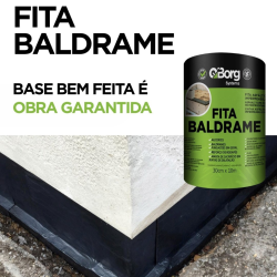 Manta Asfáltica Baldrame 30cm x 10m