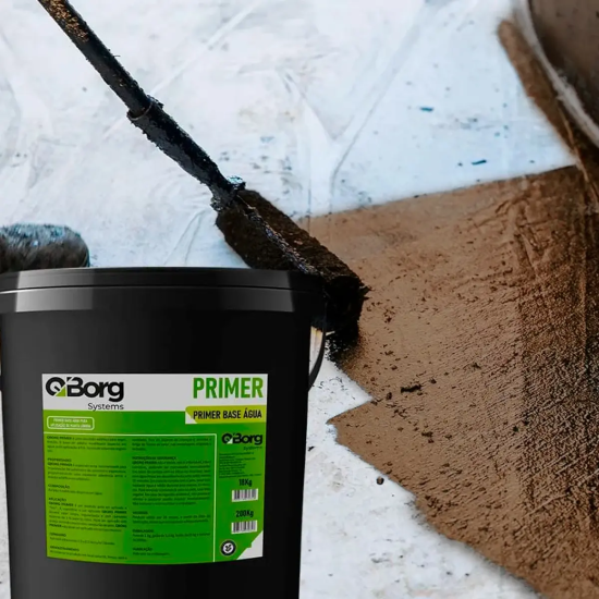 Primer Asfáltico a Base de Água - 18L Para Aplicação Da Manta Telhado Laje