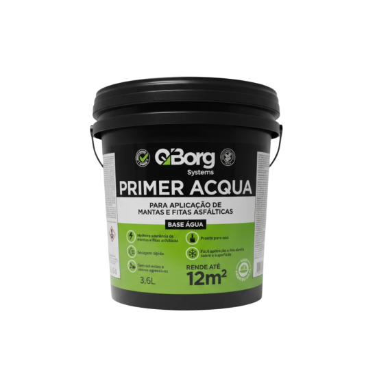 Primer Asfáltico Base Água Acqua - 3,6L