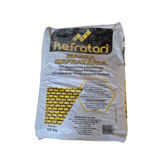 Massa Refratária Seca 10Kg