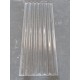 Telha em Fibra De Vidro Ondulada Incolor - 1,22 X 0,50m - Perfil 075