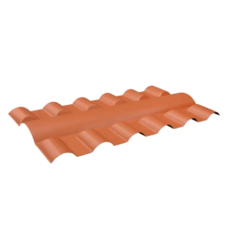 Cumeeira Central Tipo Plan De PVC