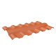 Cumeeira Central Tipo Plan De PVC